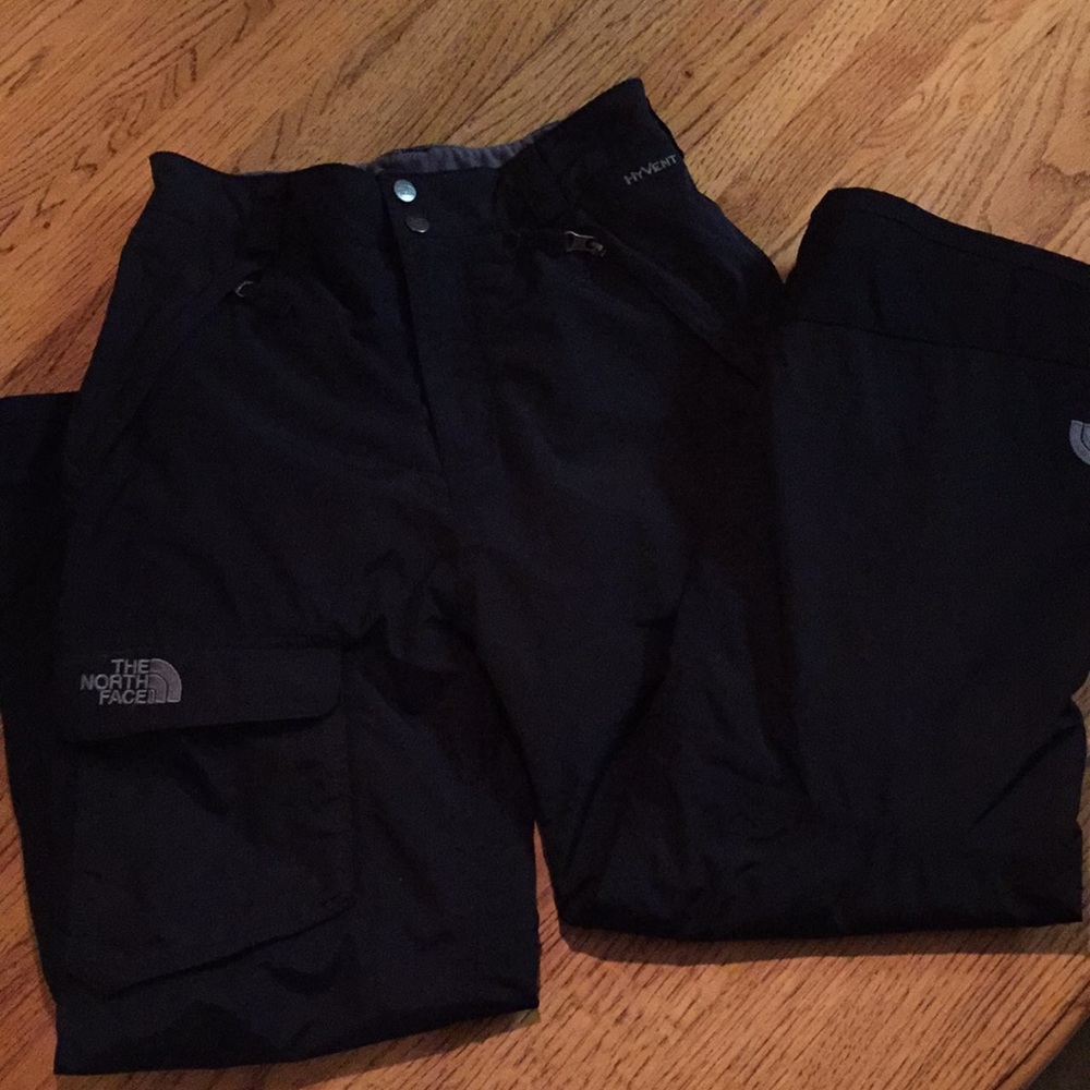 North face black HyVent ski & snowboarding  Pants